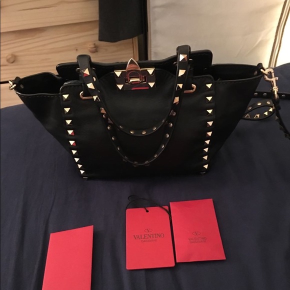 Valentino Handbags - Authentic Valentino rockstud tote mini